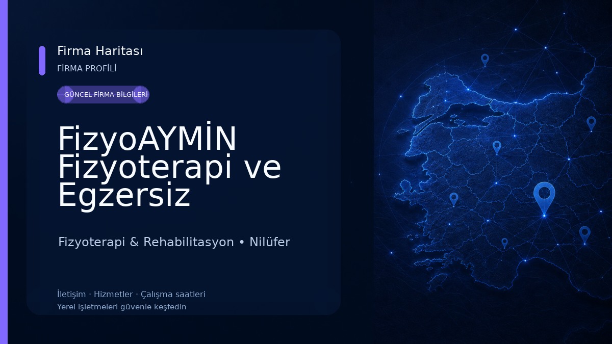 FizyoAYMİN Fizyoterapi ve Egzersiz Danışmanlık Merkezi 