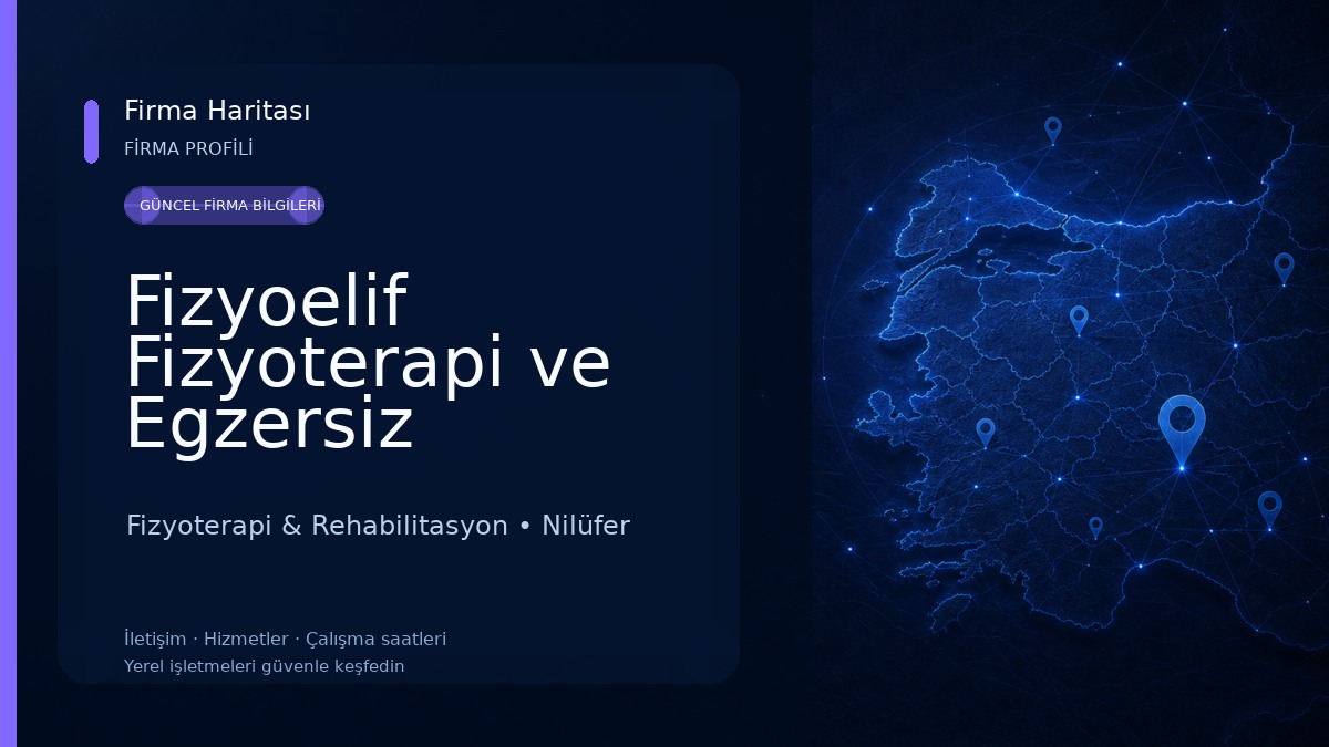 Fizyoelif Fizyoterapi ve Egzersiz Danışma Merkezi Fizyoterapi & Rehabilitasyon