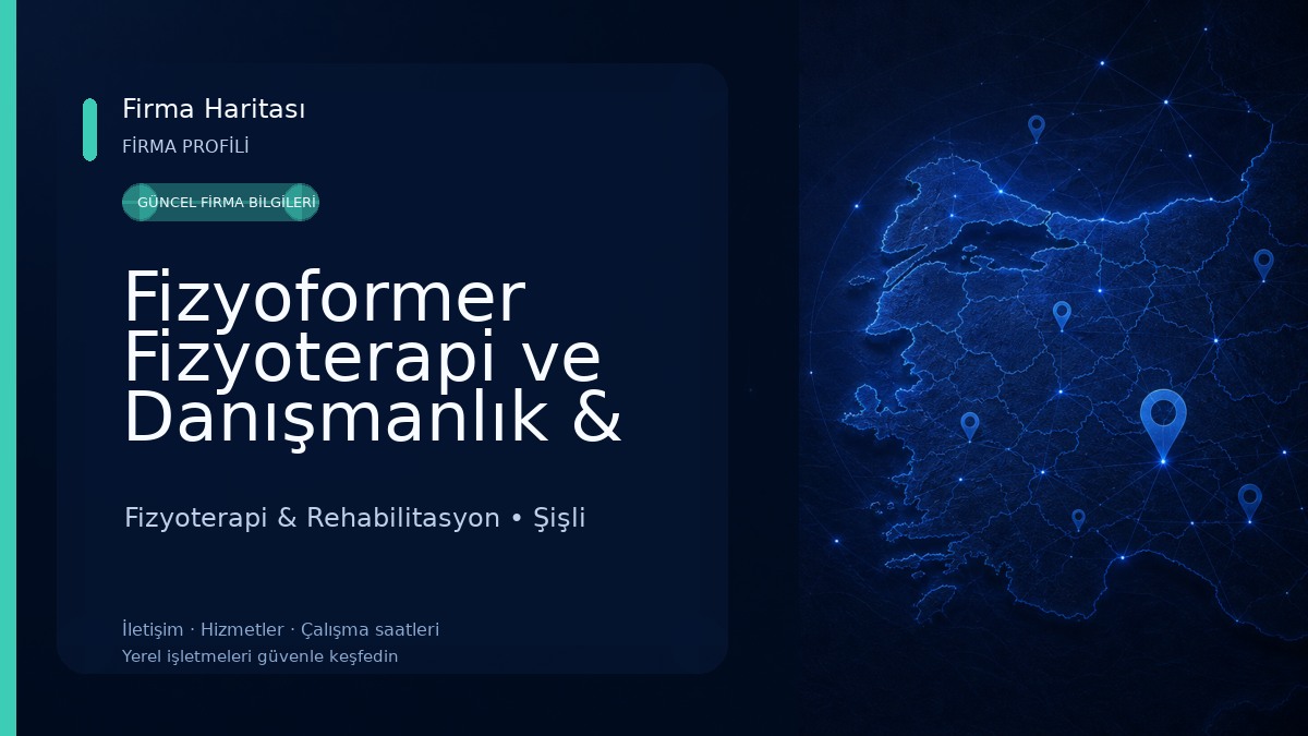 Fizyoformer Fizyoterapi ve Danışmanlık & Pilates Merkezi Fizyoterapi & Rehabilitasyon