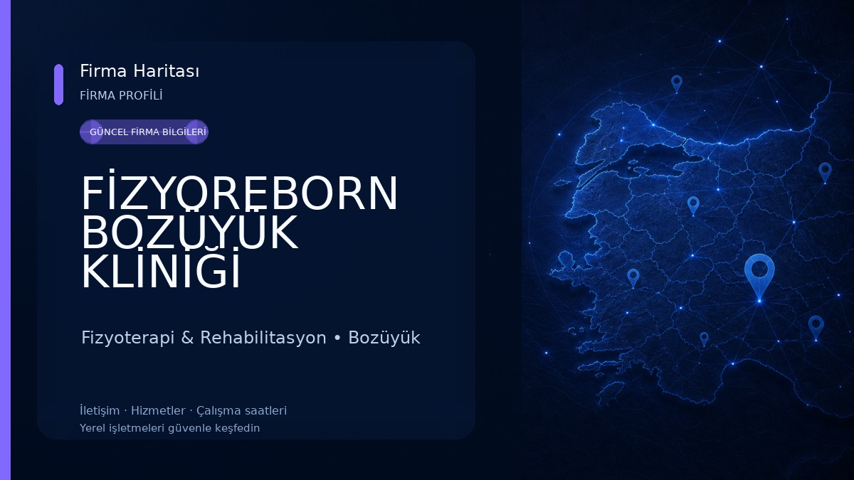 FİZYOREBORN BOZÜYÜK KLİNİĞİ 
