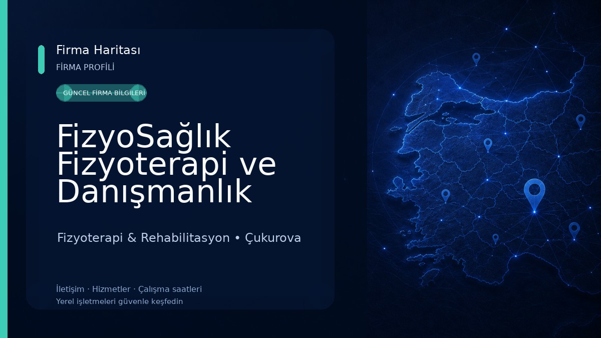 FizyoSağlık Fizyoterapi ve Danışmanlık Merkezi / Fzt.Seda GÜL Fizyoterapi & Rehabilitasyon