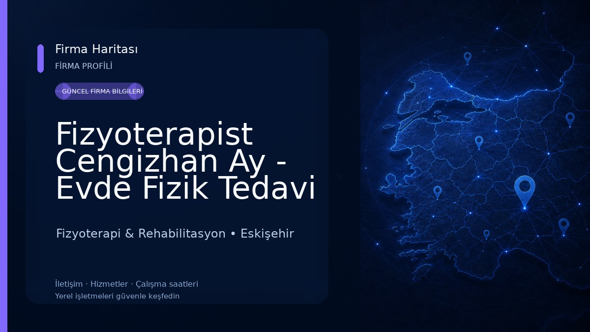 Fizyoterapist Cengizhan Ay - Evde Fizik Tedavi - Fizyoterapi & Rehabilitasyon