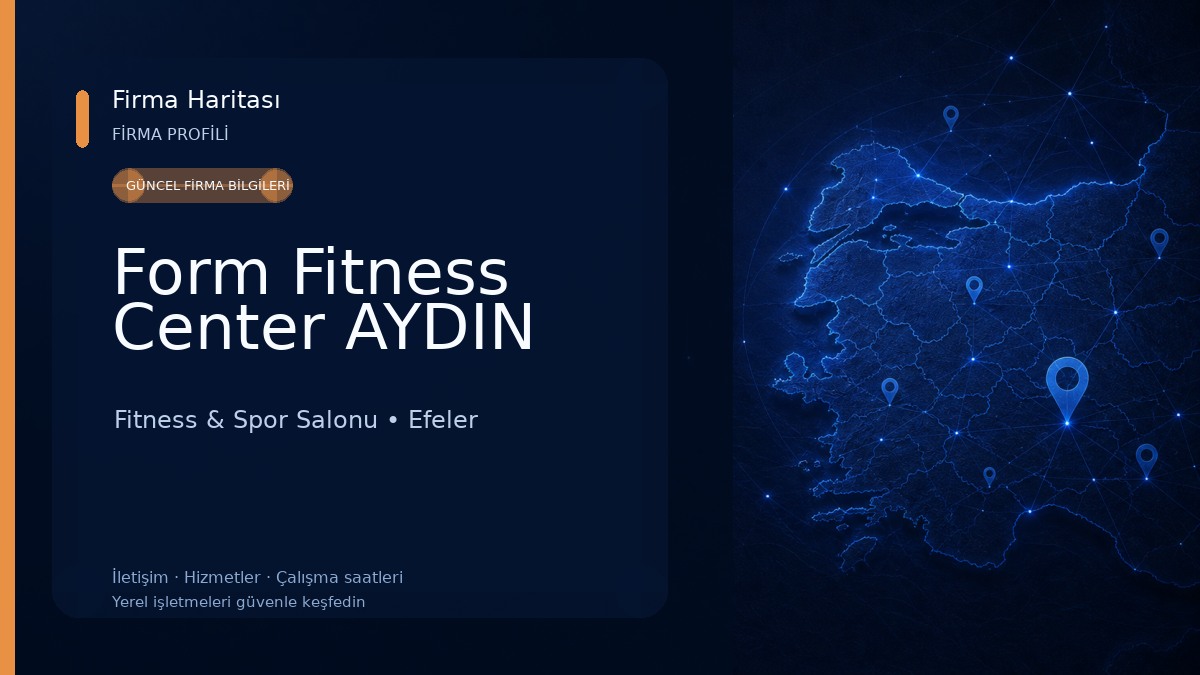 Form Fitness Center AYDIN Fitness & Spor Salonu
