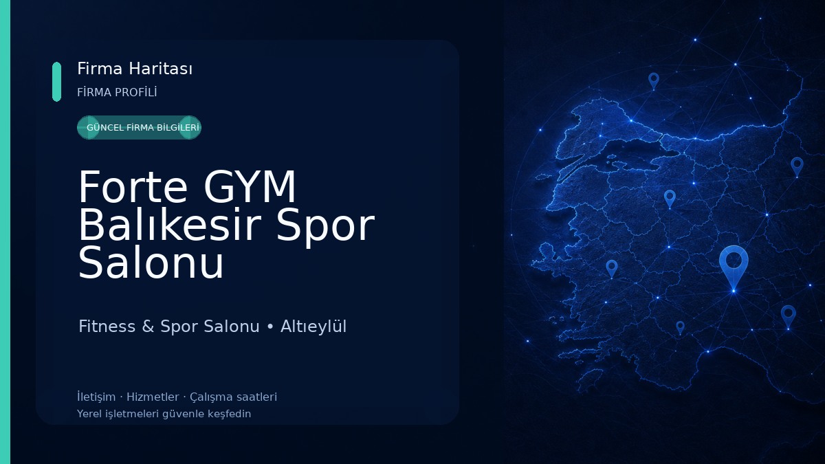 Forte GYM Balıkesir Spor Salonu Fitness & Spor Salonu