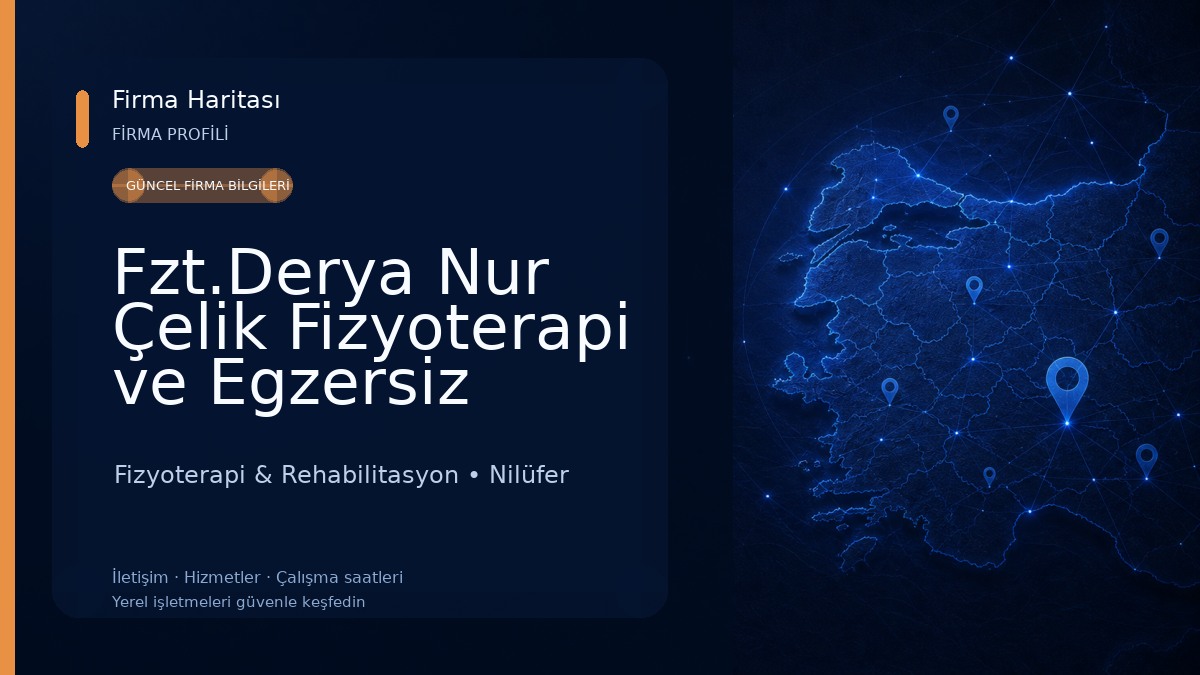 Fzt.Derya Nur Çelik Fizyoterapi ve Egzersiz Danışmanlığı 