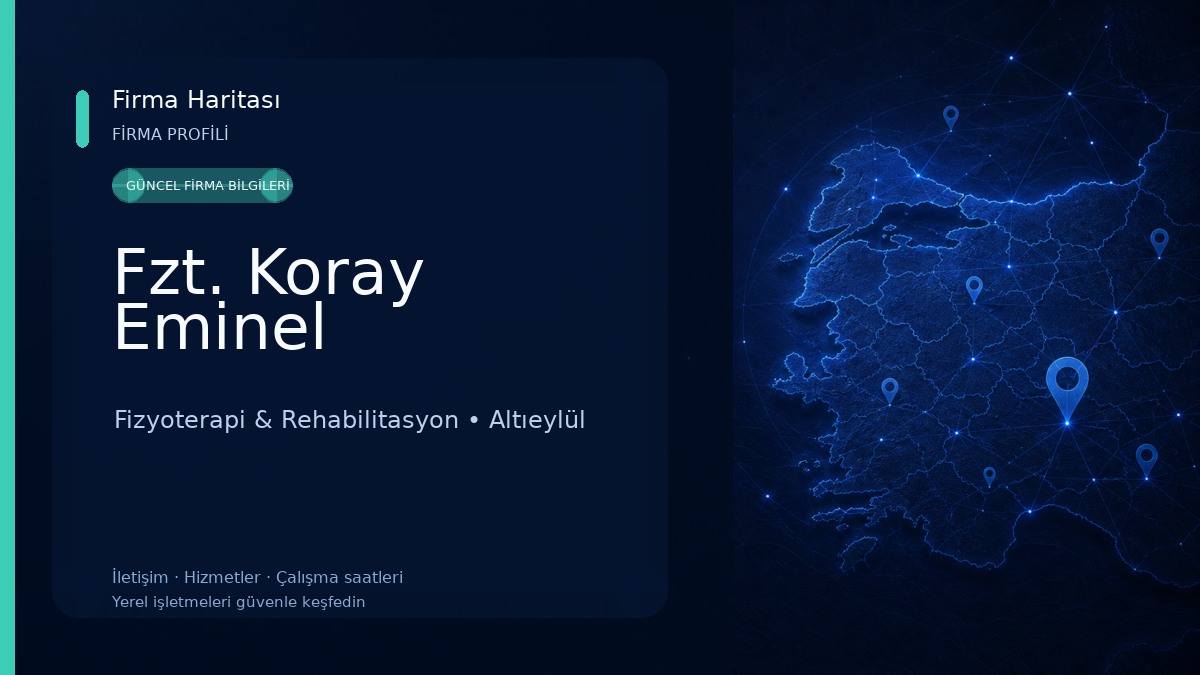 Fzt. Koray Eminel Fizyoterapi & Rehabilitasyon