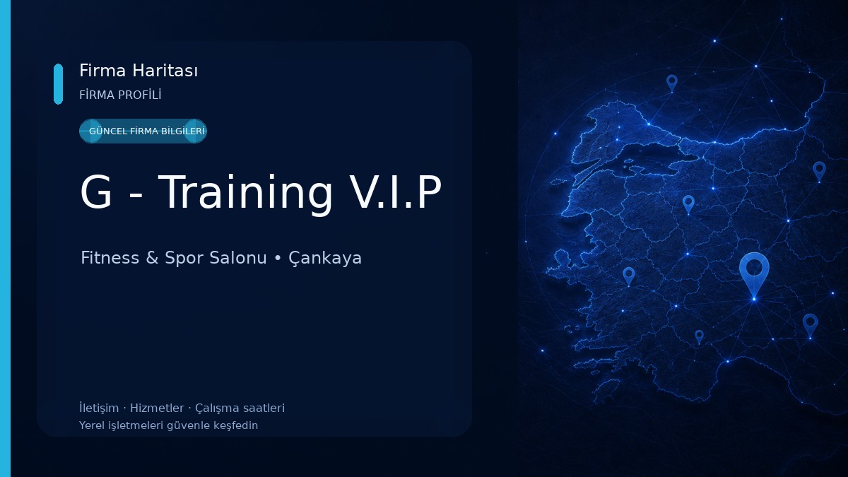 G - Training V.I.P Fitness & Spor Salonu