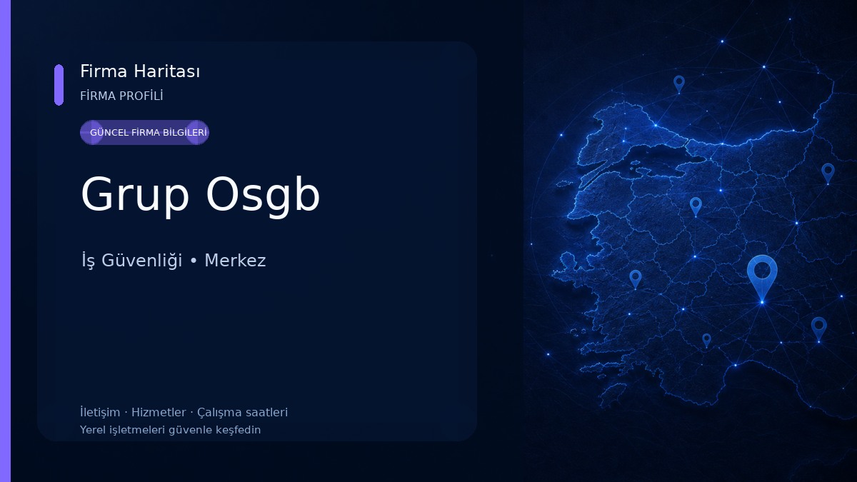 Grup Osgb İş Güvenliği