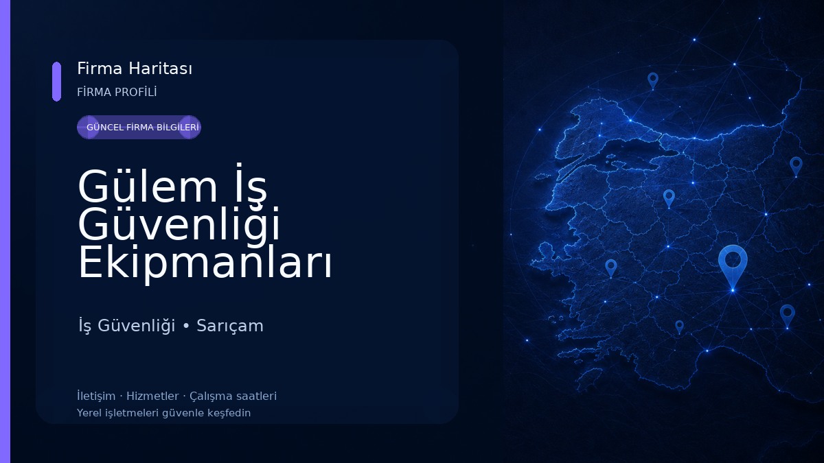 Gülem İş Güvenliği Ekipmanları İş Güvenliği