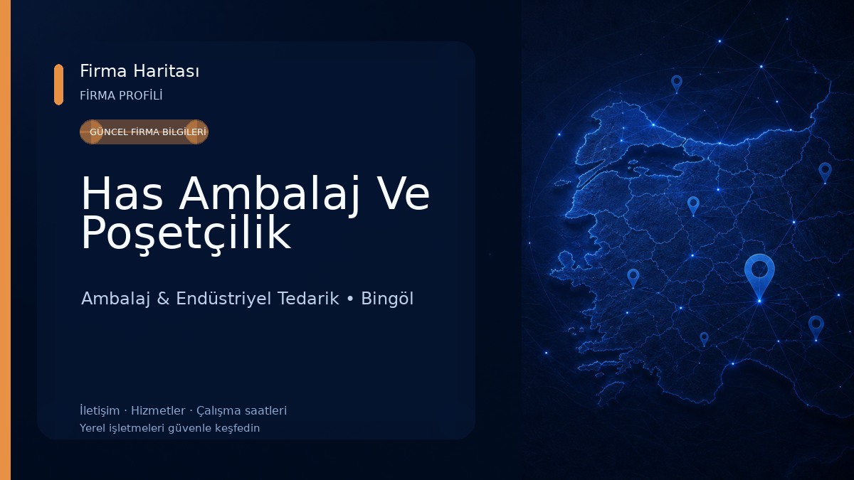 Has Ambalaj Ve Poşetçilik Ambalaj & Endüstriyel Tedarik