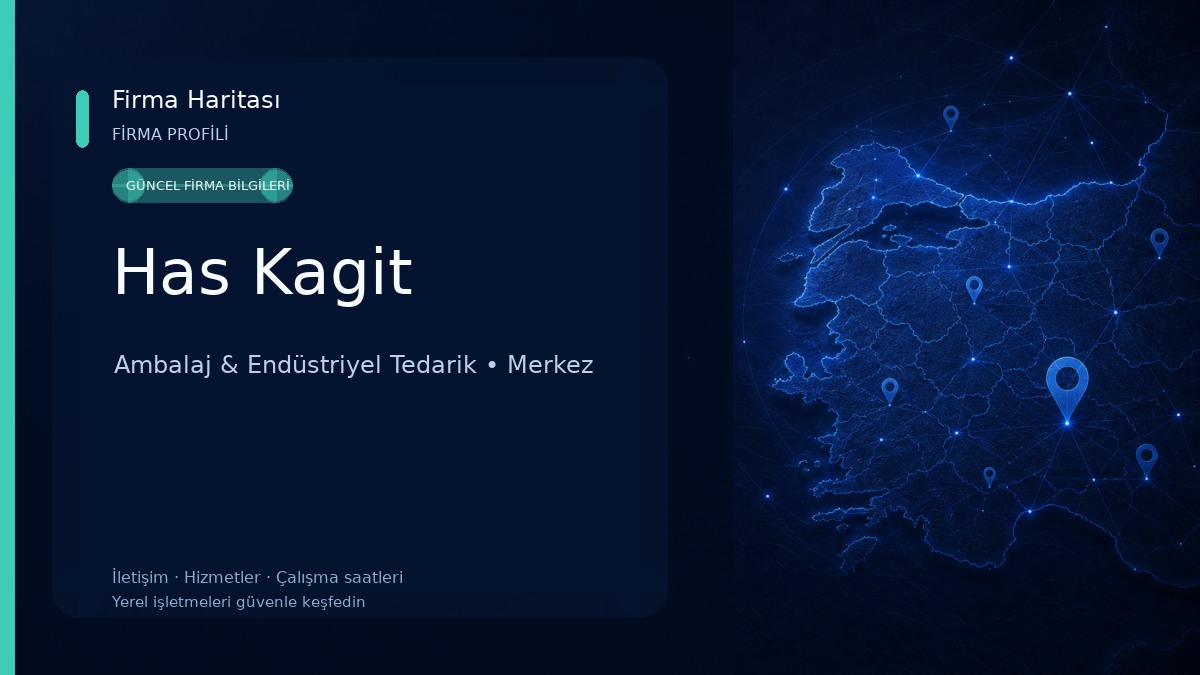 Has Kagit Ambalaj & Endüstriyel Tedarik