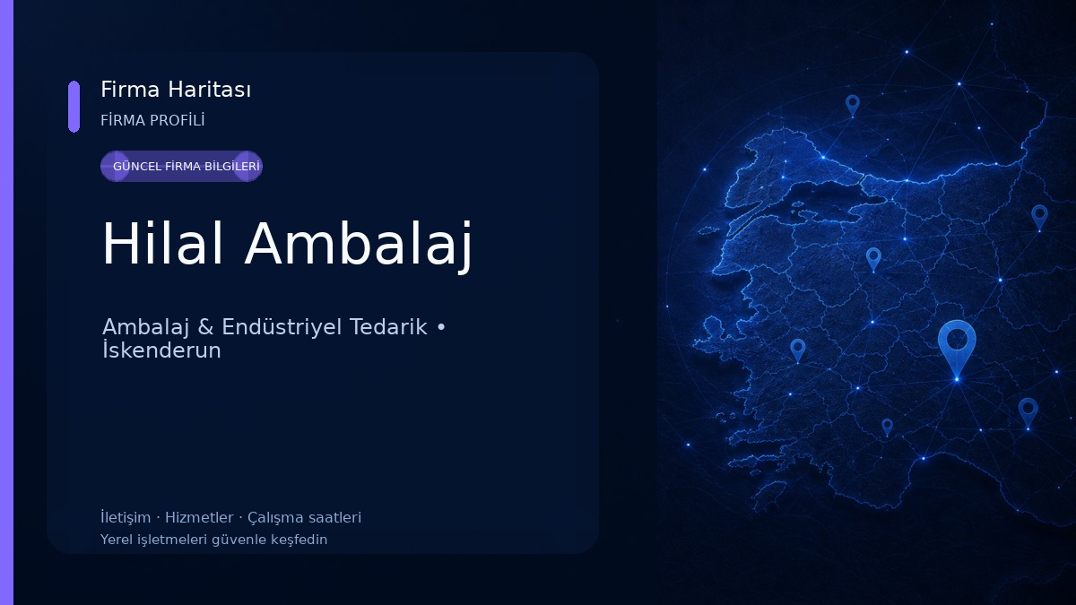 Hilal Ambalaj Ambalaj & Endüstriyel Tedarik