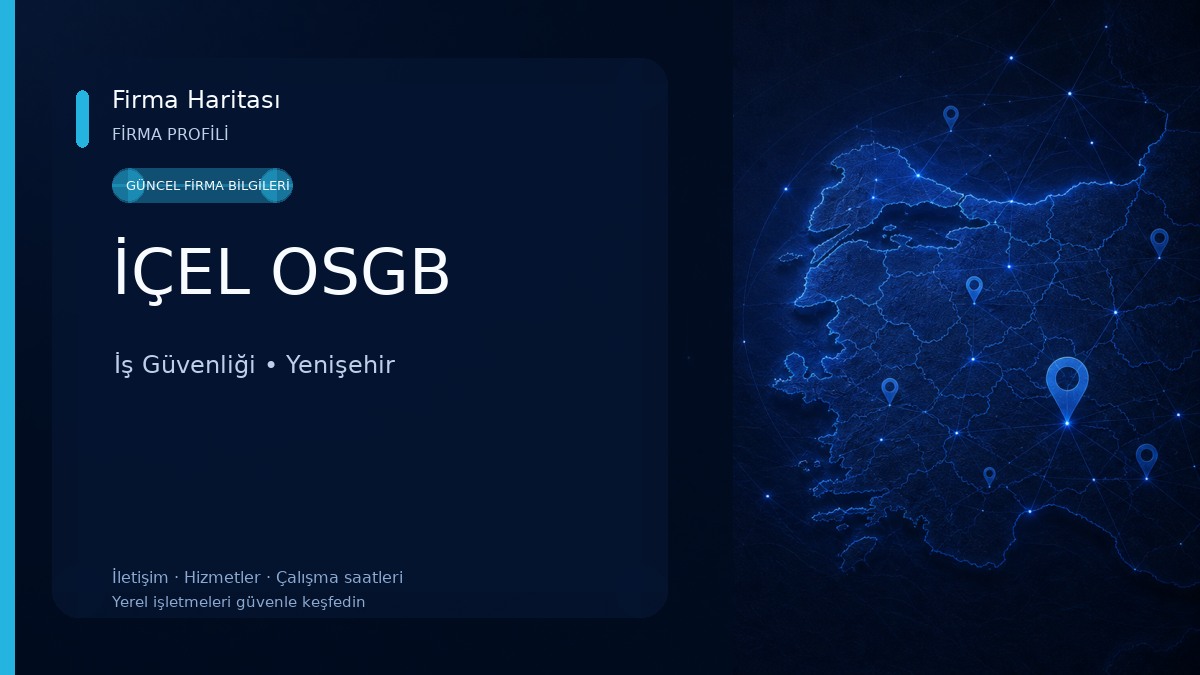 İÇEL OSGB İş Güvenliği