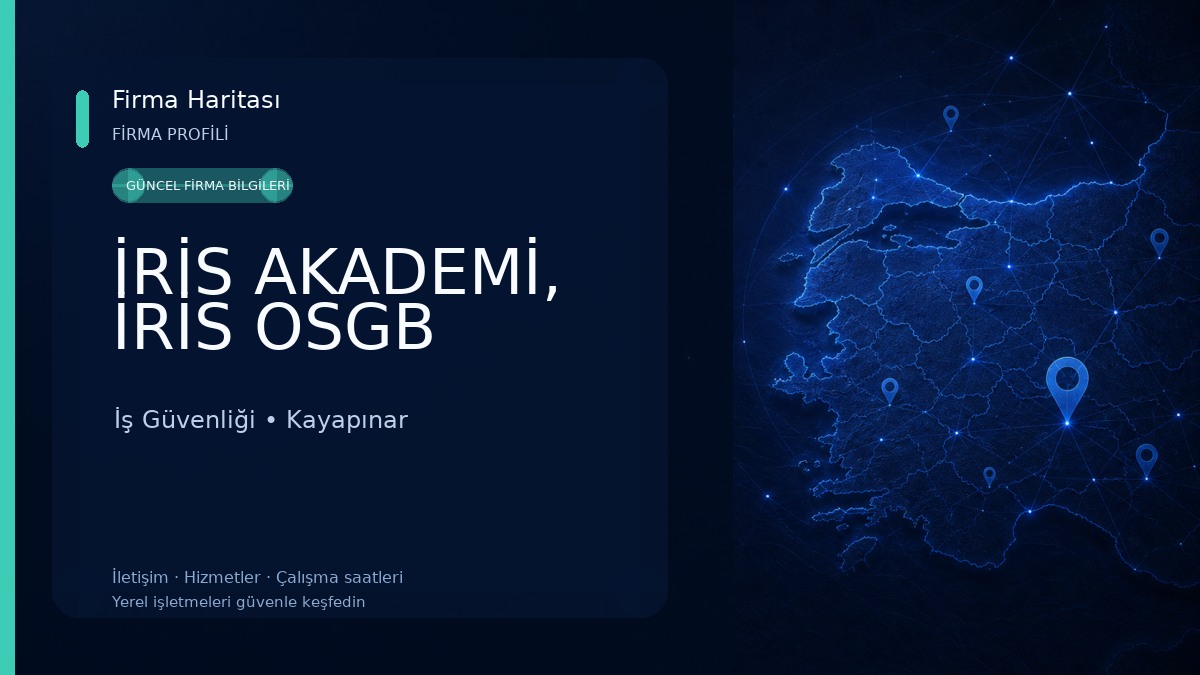 İRİS AKADEMİ, İRİS OSGB İş Güvenliği