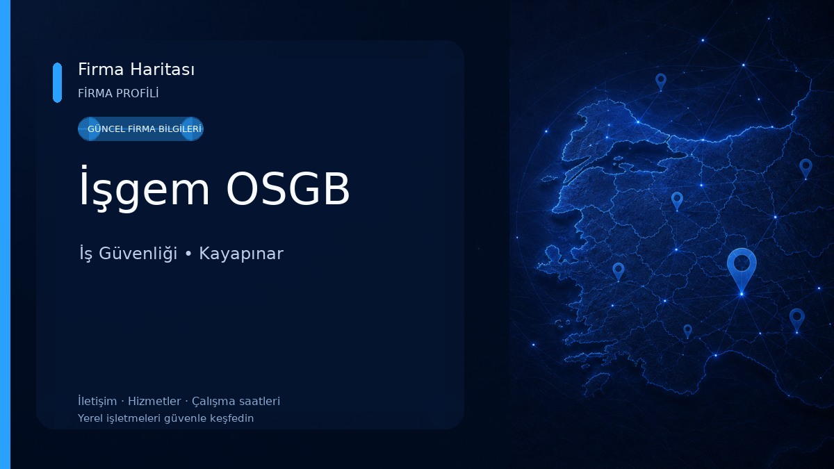 İşgem OSGB İş Güvenliği