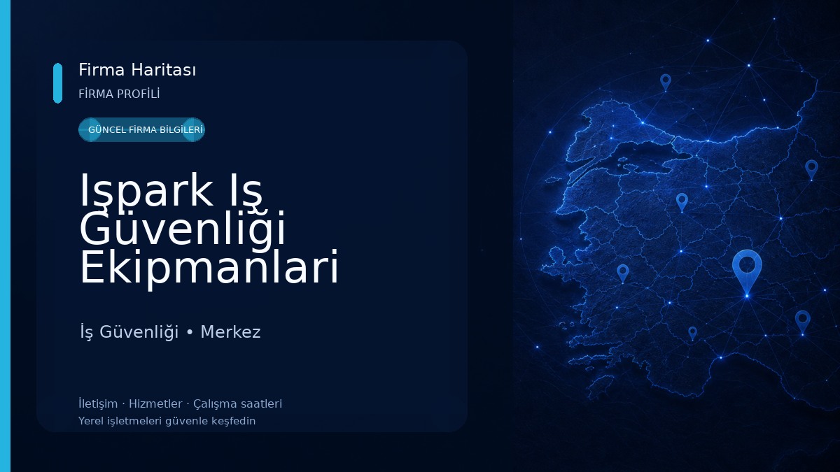 Işpark Iş Güvenliği Ekipmanlari İş Güvenliği