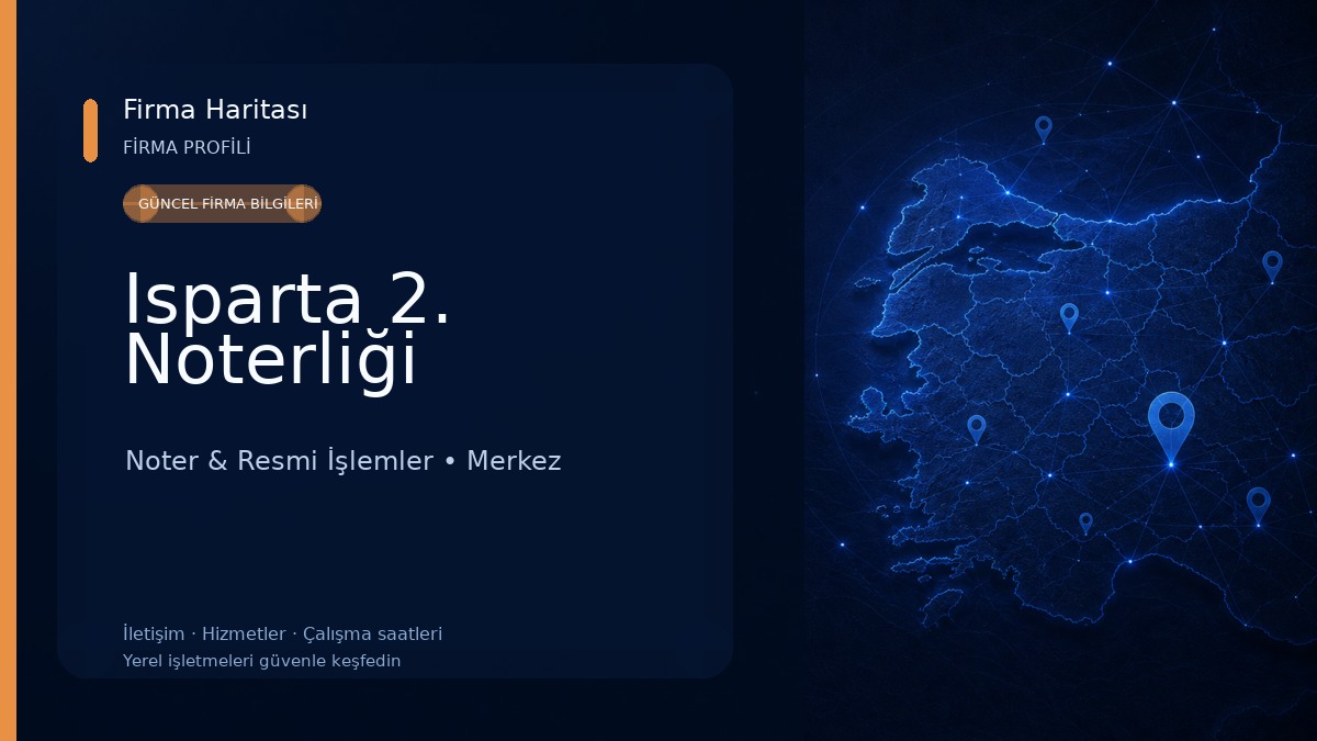Isparta 2. Noterliği 