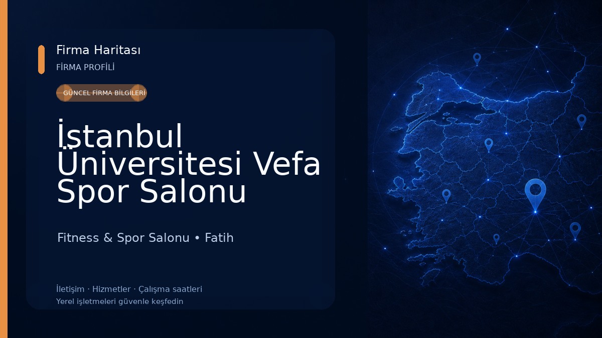 İstanbul Üniversitesi Vefa Spor Salonu Fitness & Spor Salonu