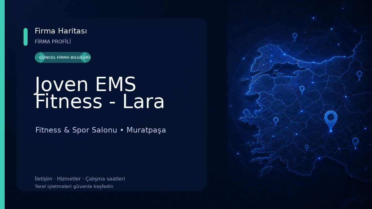 Joven EMS Fitness - Lara Fitness & Spor Salonu