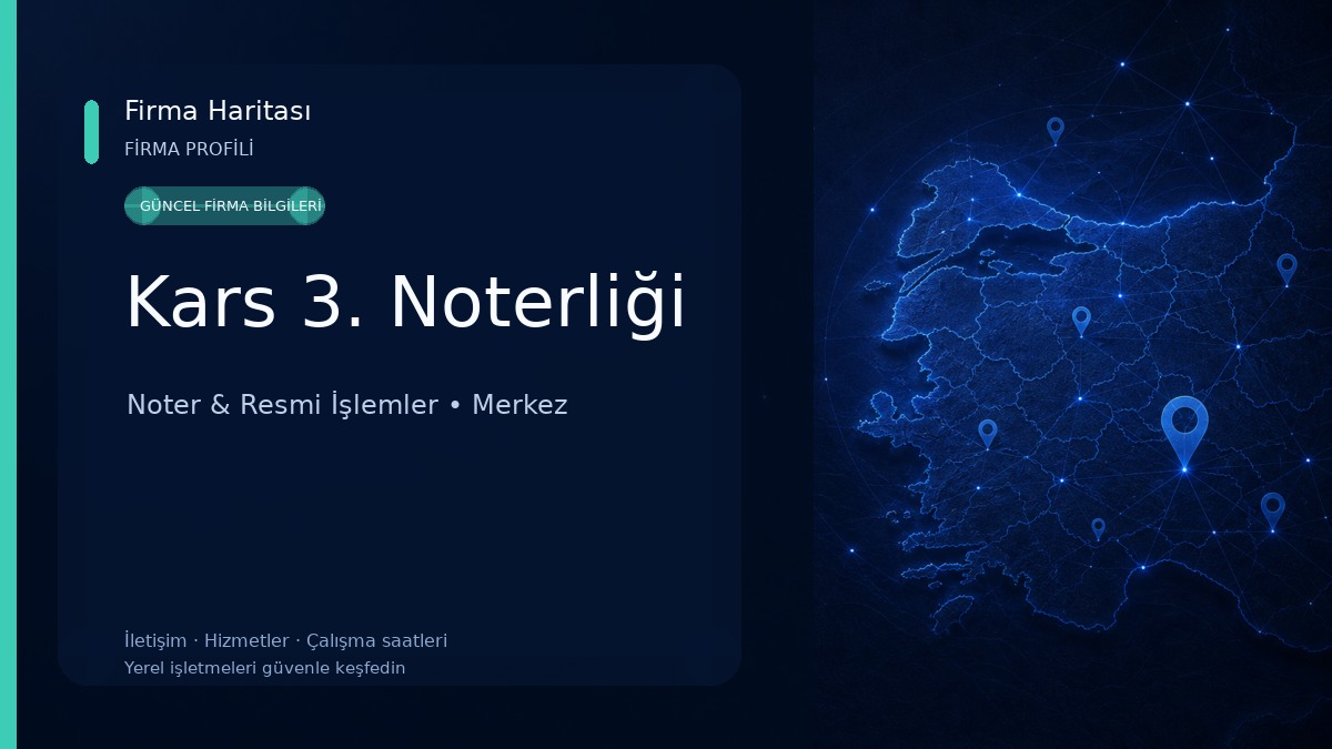 Kars 3. Noterliği 