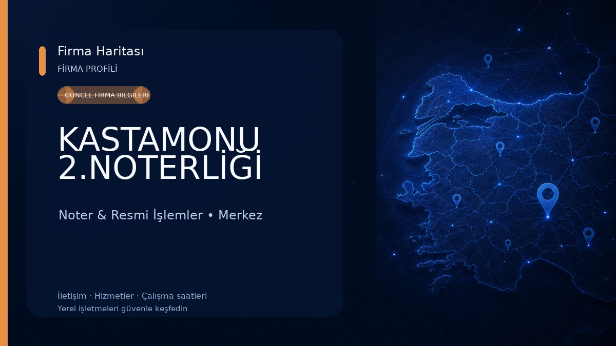 KASTAMONU 2.NOTERLİĞİ 