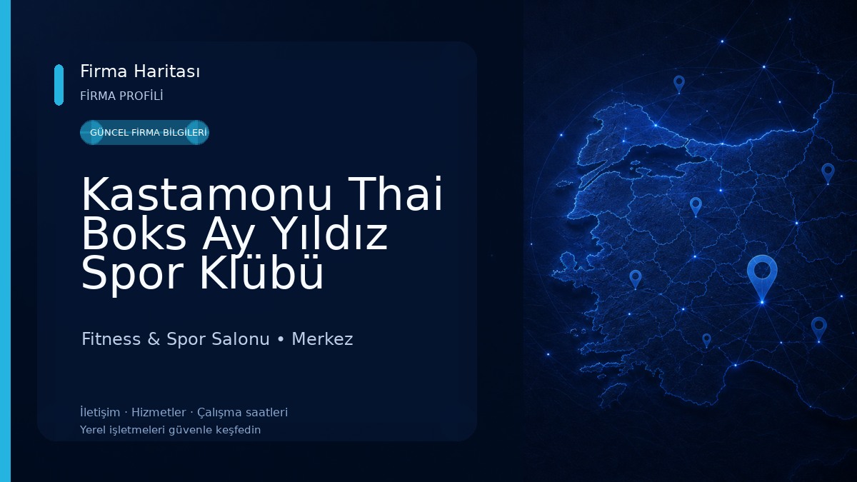 Kastamonu Thai Boks Ay Yıldız Spor Klübü Fitness & Spor Salonu