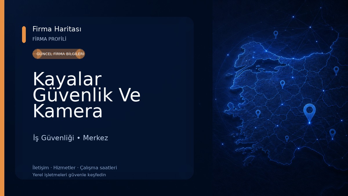 Kayalar Güvenlik Ve Kamera Sistemleri İş Güvenliği