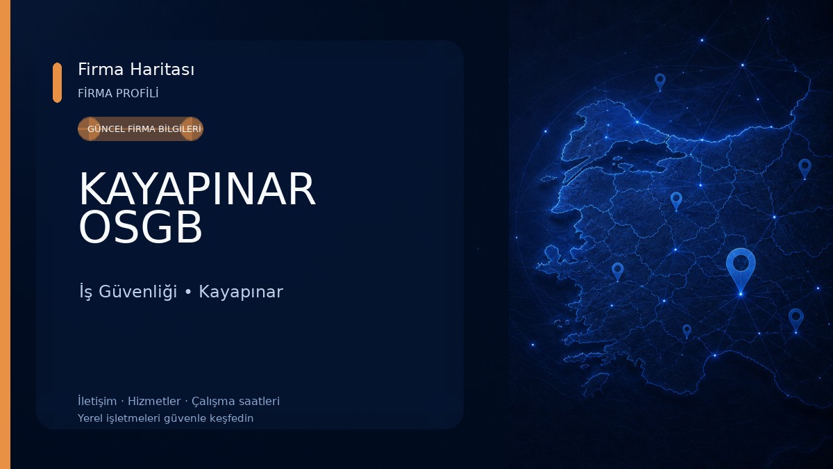 KAYAPINAR OSGB İş Güvenliği