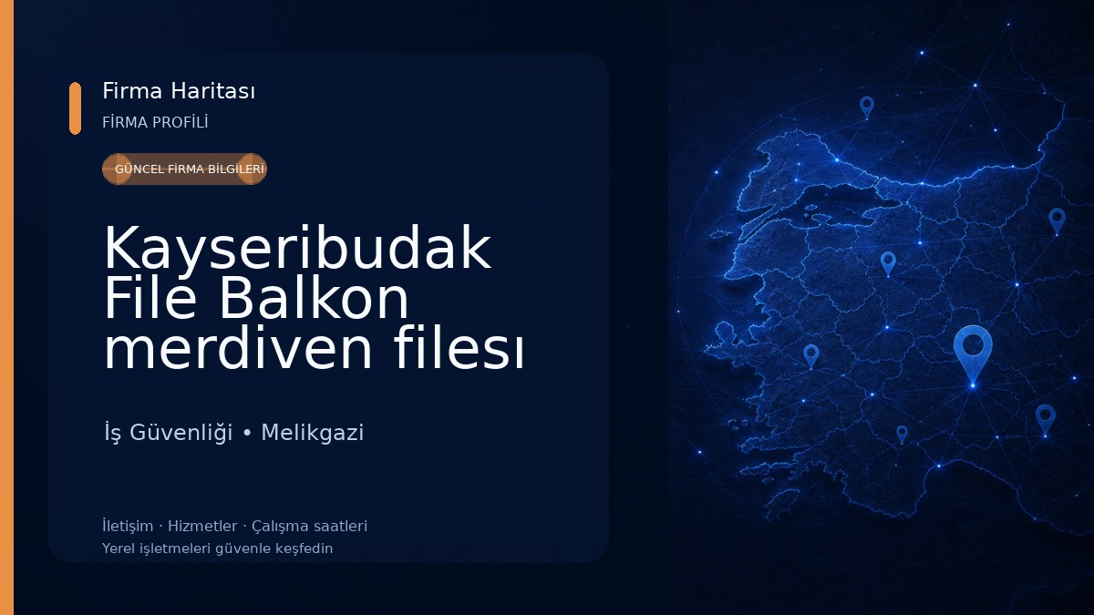Kayseribudak File Balkon merdiven filesı İş Güvenliği