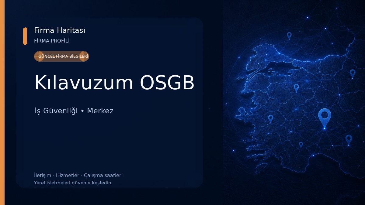 Kılavuzum OSGB İş Güvenliği