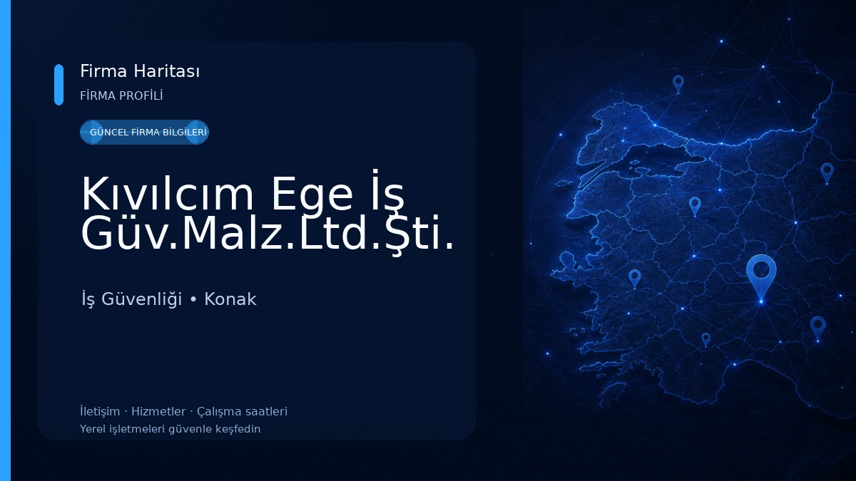 Kıvılcım Ege İş Güv.Malz.Ltd.Şti. İş Güvenliği