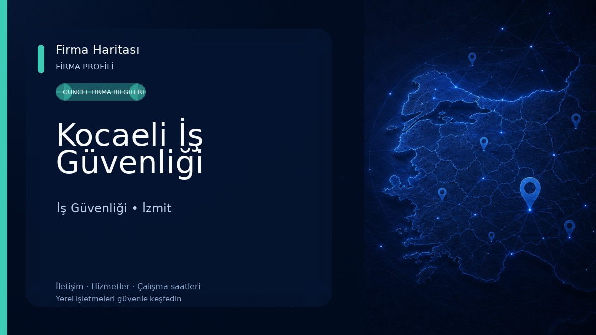 Kocaeli İş Güvenliği 