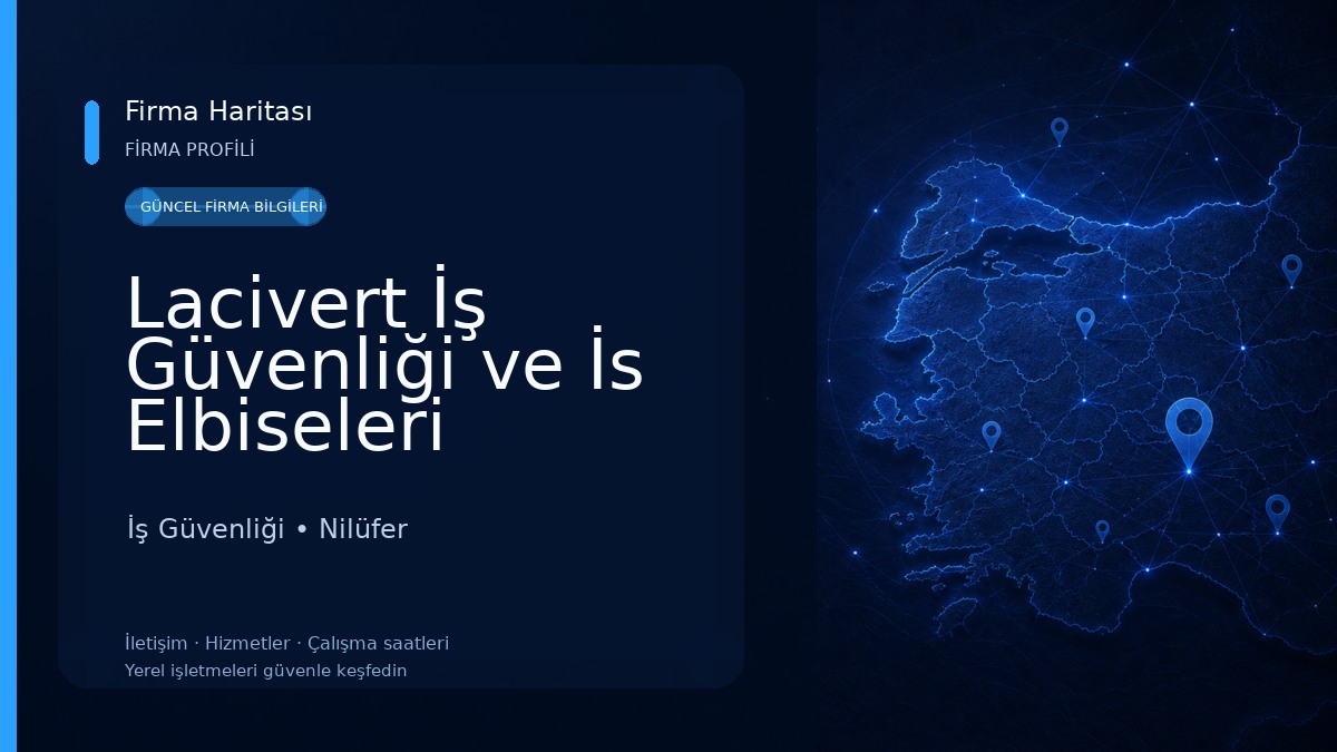 Lacivert İş Güvenliği ve İs Elbiseleri İş Güvenliği