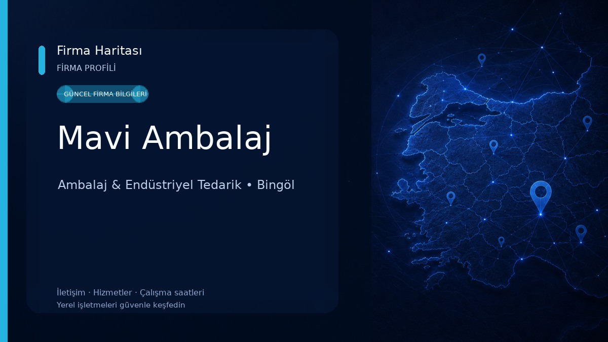 Mavi Ambalaj Ambalaj & Endüstriyel Tedarik