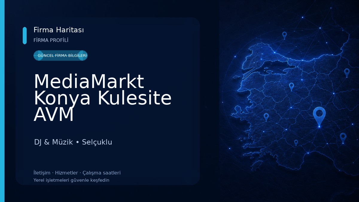 MediaMarkt Konya Kulesite AVM DJ & Müzik