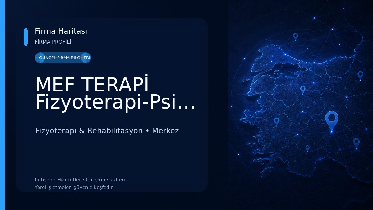 MEF TERAPİ Fizyoterapi-Psikoloji-Diyetisyen-Pilates 