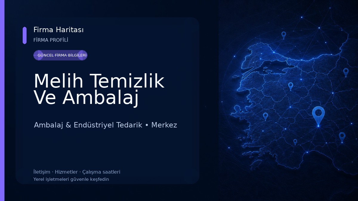 Melih Temizlik Ve Ambalaj Ambalaj & Endüstriyel Tedarik