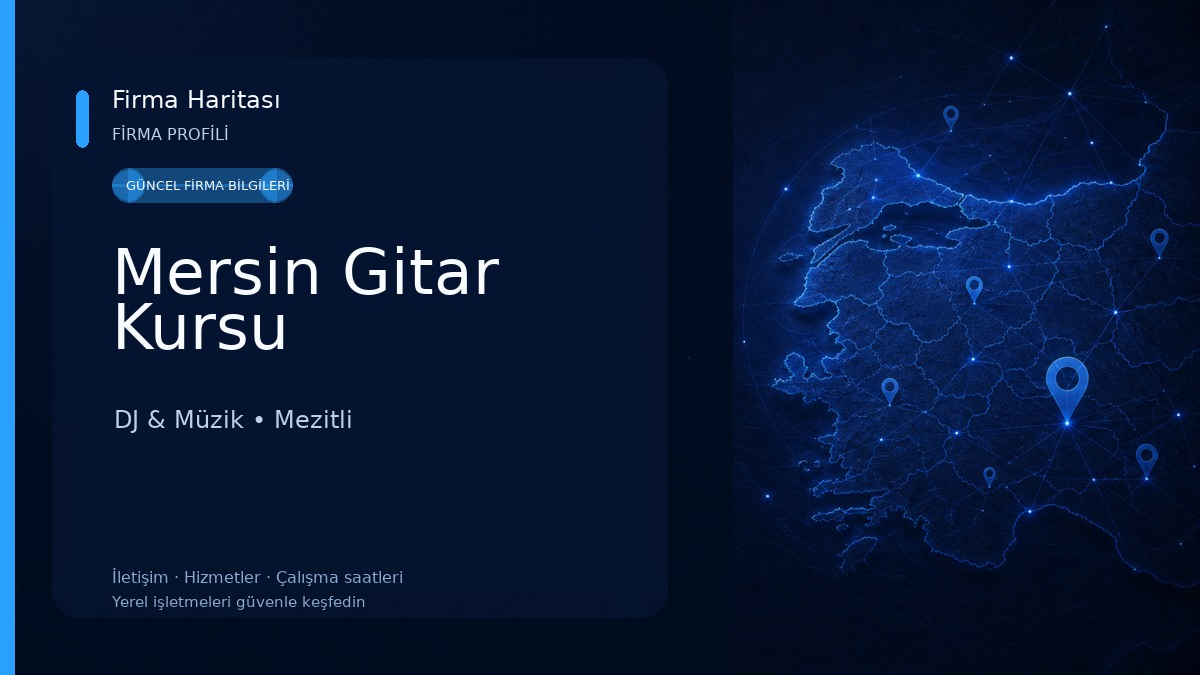 Mersin Gitar Kursu DJ & Müzik