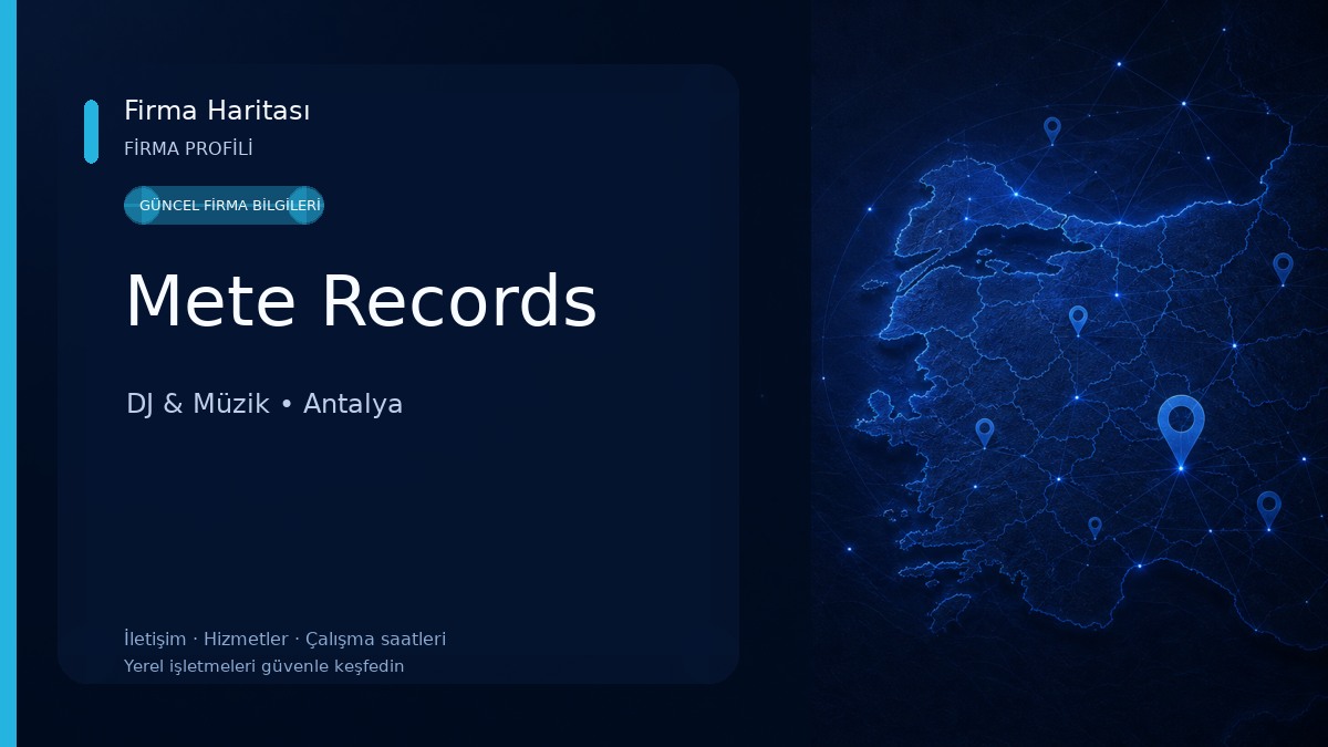 Mete Records DJ & Müzik