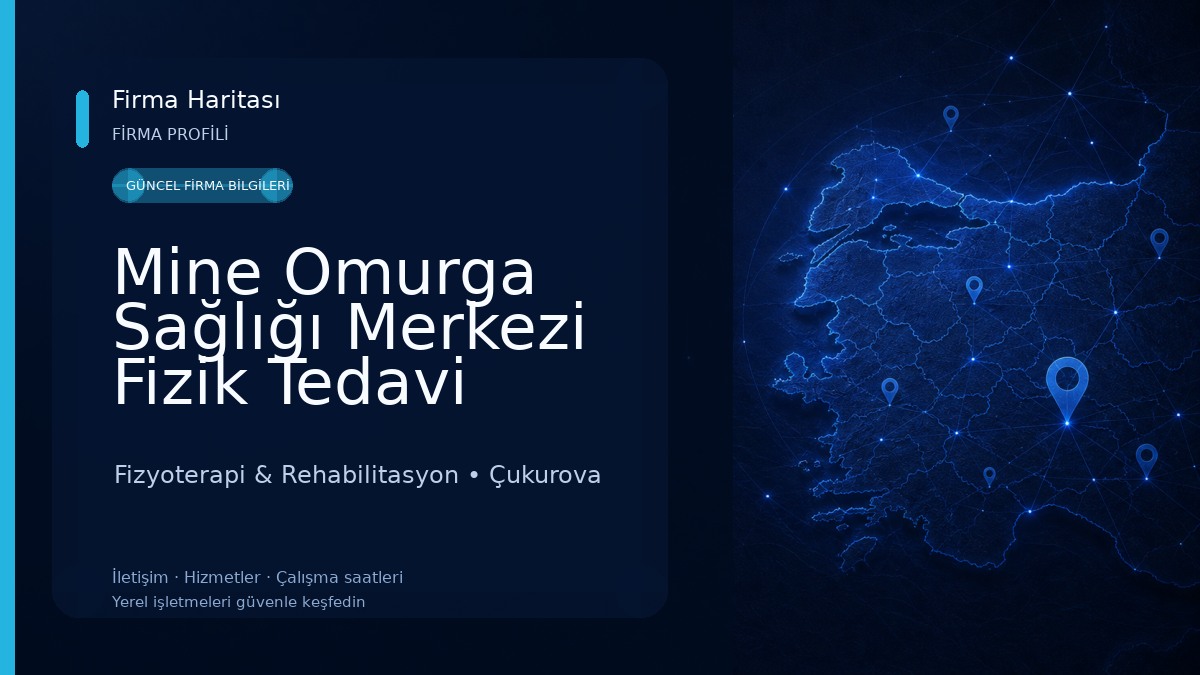Mine Omurga Sağlığı Merkezi Fizik Tedavi Hizmetleri Fizyoterapi & Rehabilitasyon