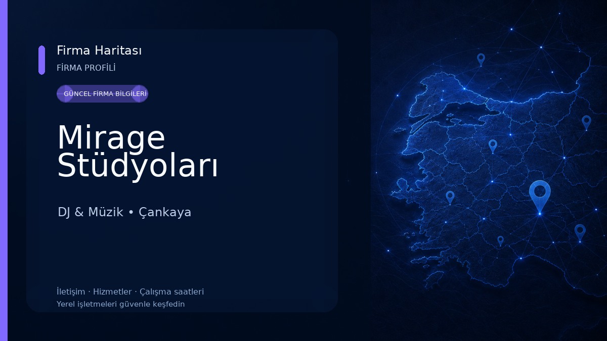 Mirage Stüdyoları DJ & Müzik