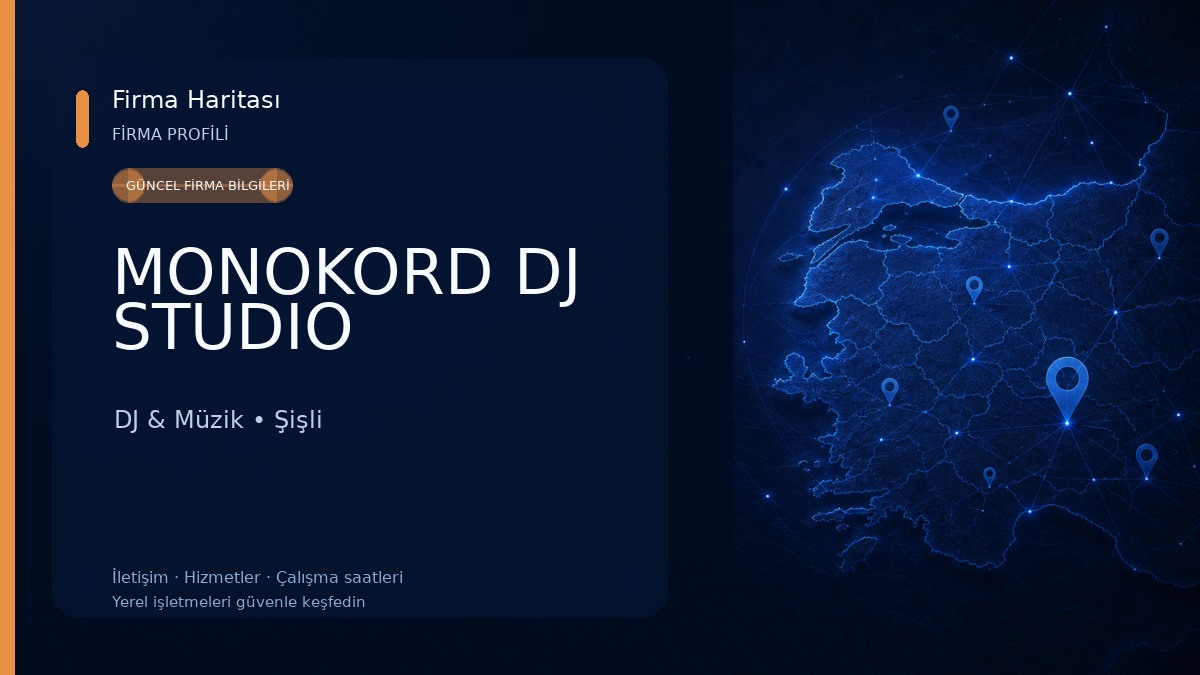 MONOKORD DJ STUDIO DJ & Müzik