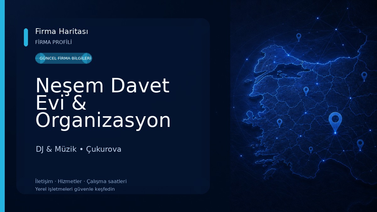 Neşem Davet Evi & Organizasyon Adana DJ & Müzik