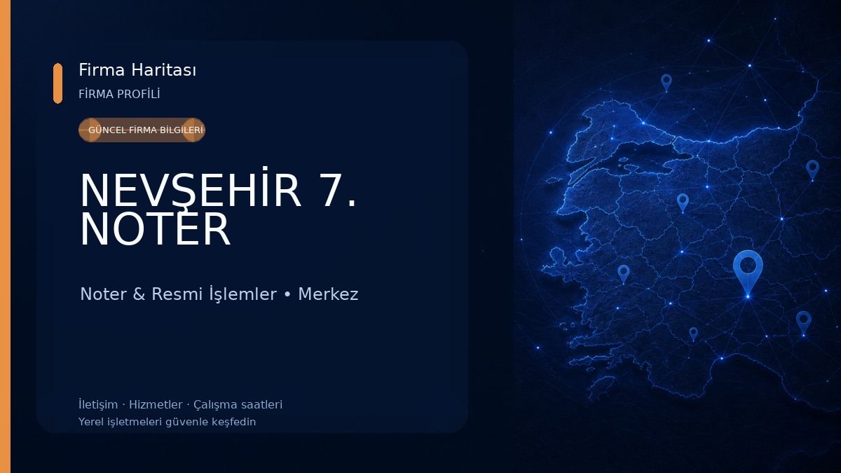 NEVŞEHİR 7. NOTER 