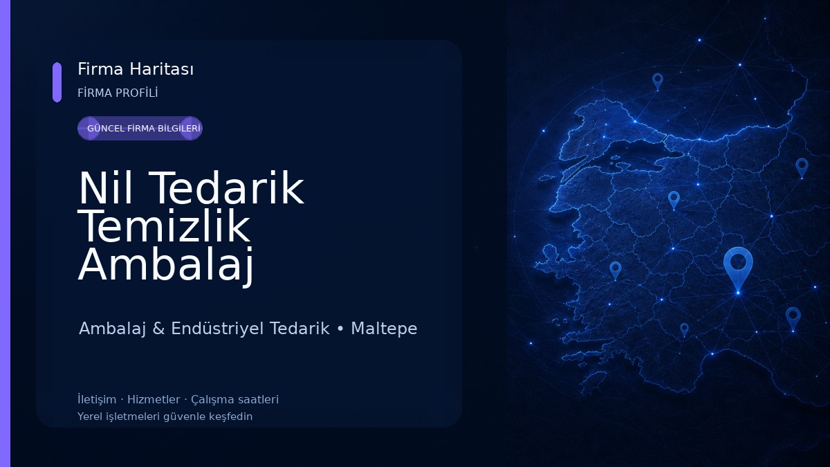 Nil Tedarik Temizlik Ambalaj Ambalaj & Endüstriyel Tedarik