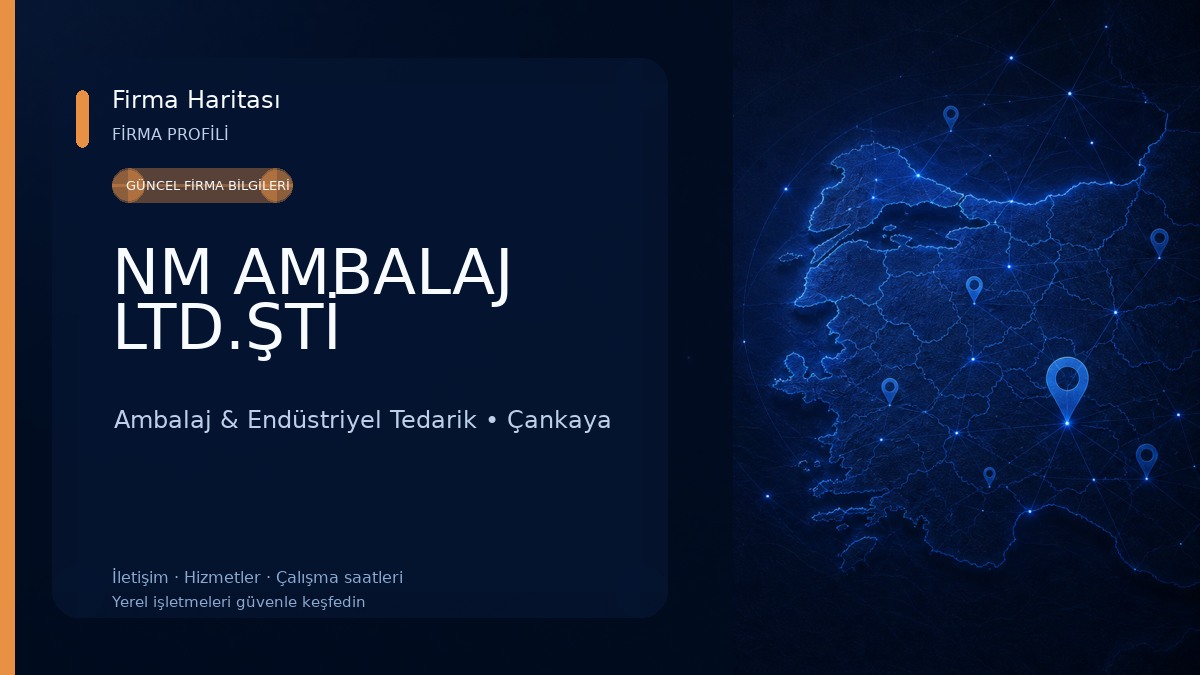 NM AMBALAJ LTD.ŞTİ Ambalaj & Endüstriyel Tedarik