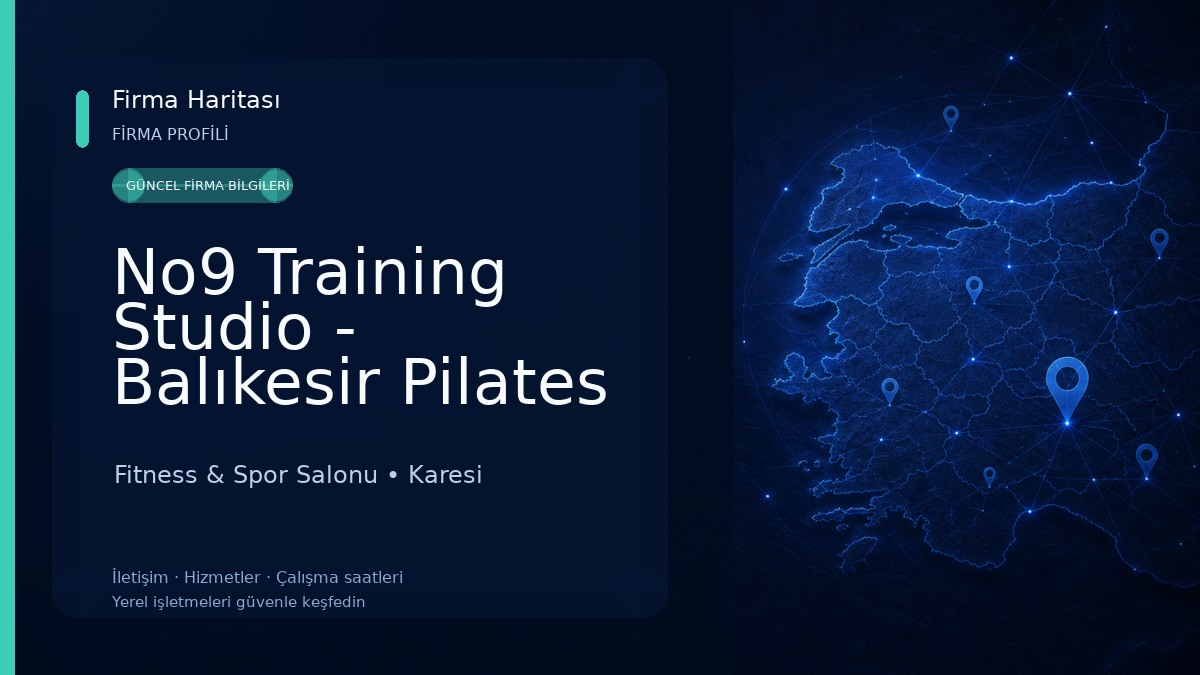 No9 Training Studio - Balıkesir Pilates & Reformer Studio Fitness & Spor Salonu