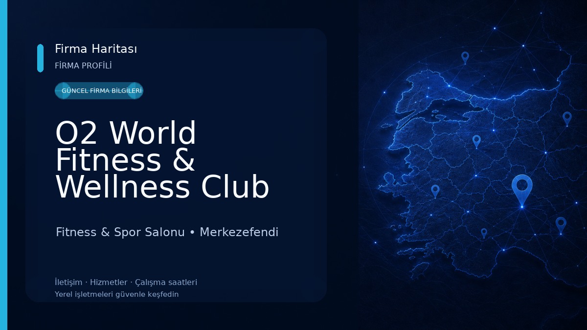 O2 World Fitness & Wellness Club Fitness & Spor Salonu