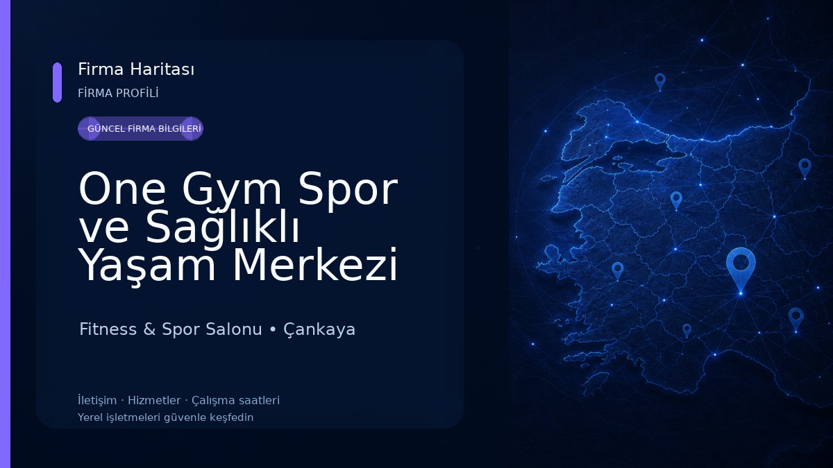 One Gym Spor ve Sağlıklı Yaşam Merkezi Fitness & Spor Salonu