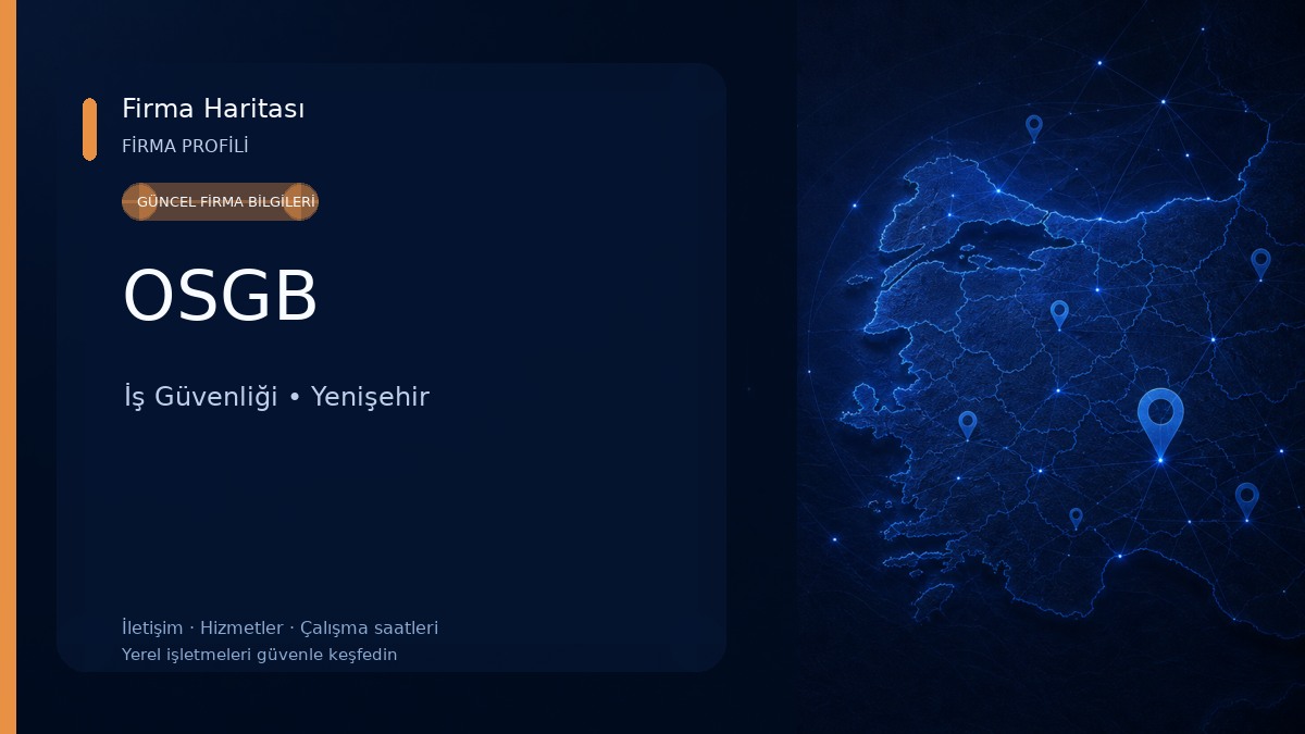 OSGB İş Güvenliği